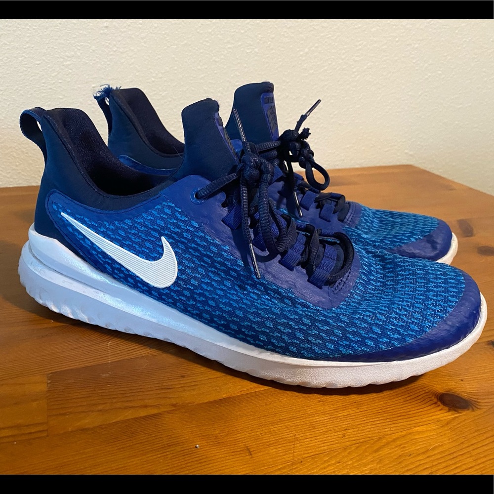 Nike Renew Rival Shoes in Blue Void